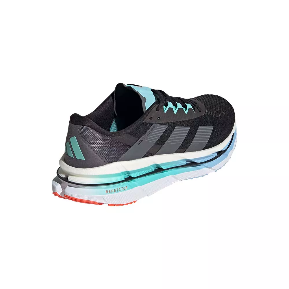 Adidas Adistar Byd Core Black Iron Metallic Flash Aqua