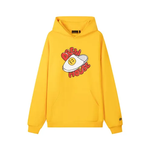 Drew House Smiley Collection Sweatshirt Unisex Yellow