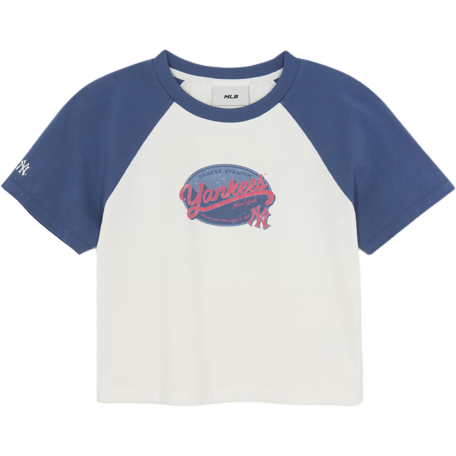 Женская футболка MLB New York Yankees (белая)