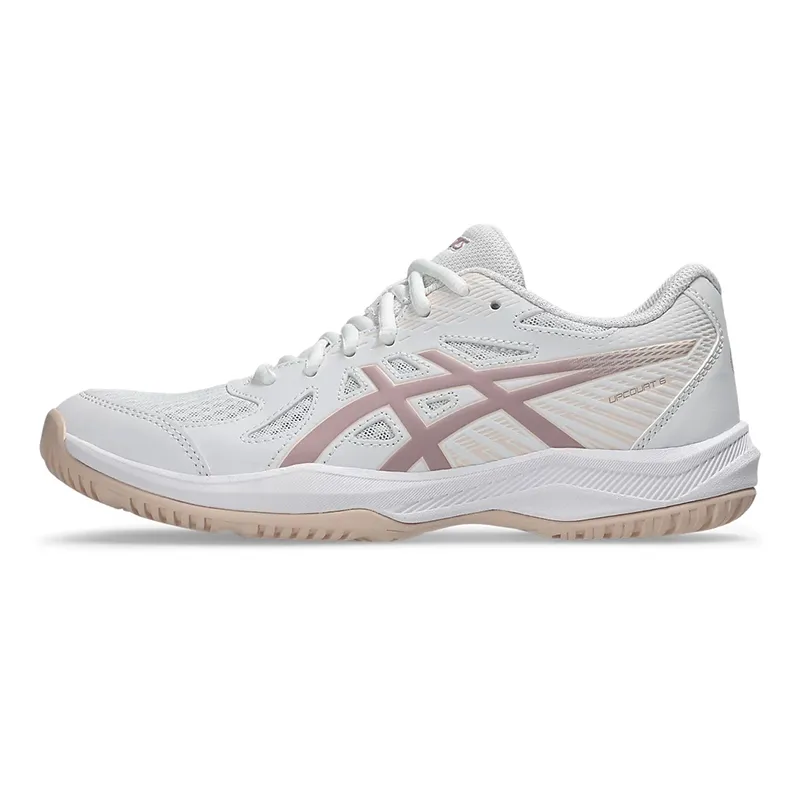 ASICS UPCOURT 6 Breathable Abrasion Resistant Low top Training Shoes Women's White Pink