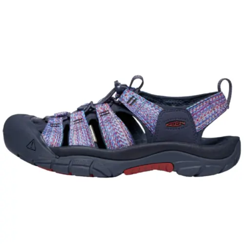 Keen Newport H2 Outdoor Casual Sports Sandals River Trekking Shoes Men's Dark Blue/Woven Pattern