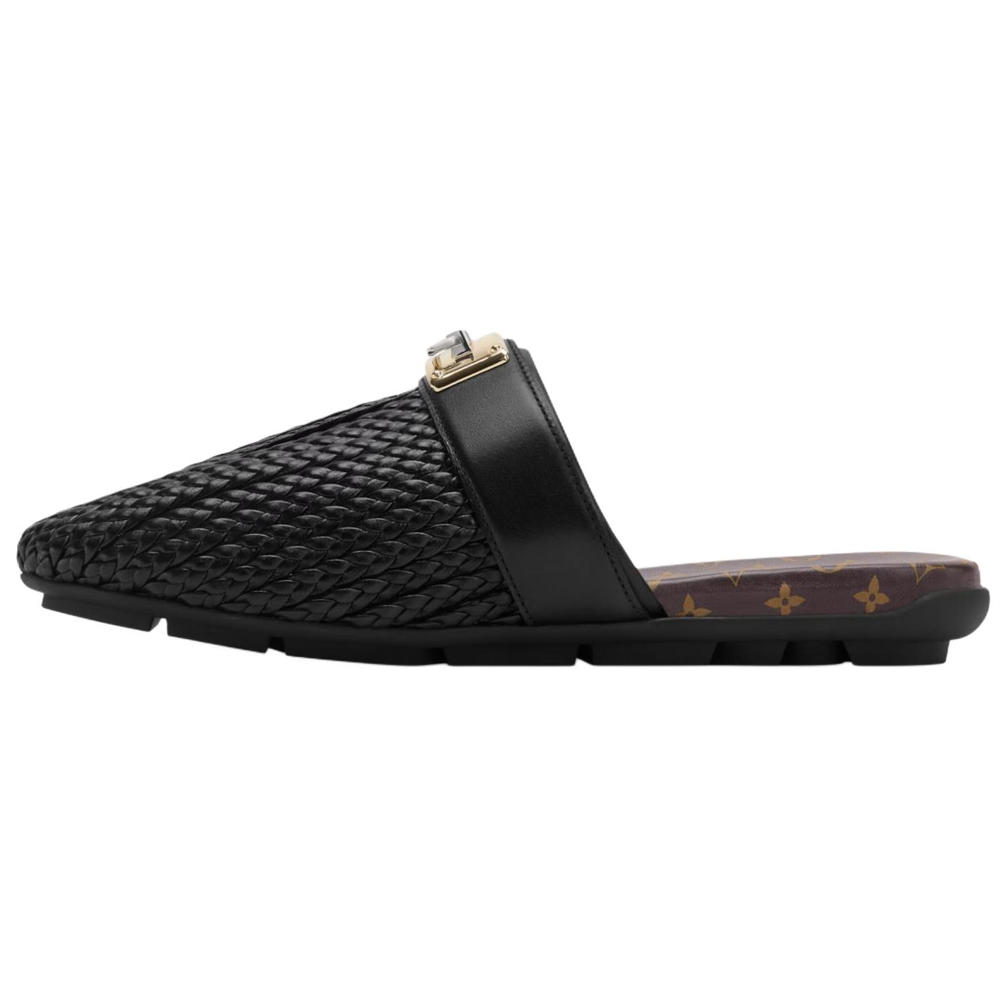 Женские сабо Louis Vuitton (черный)