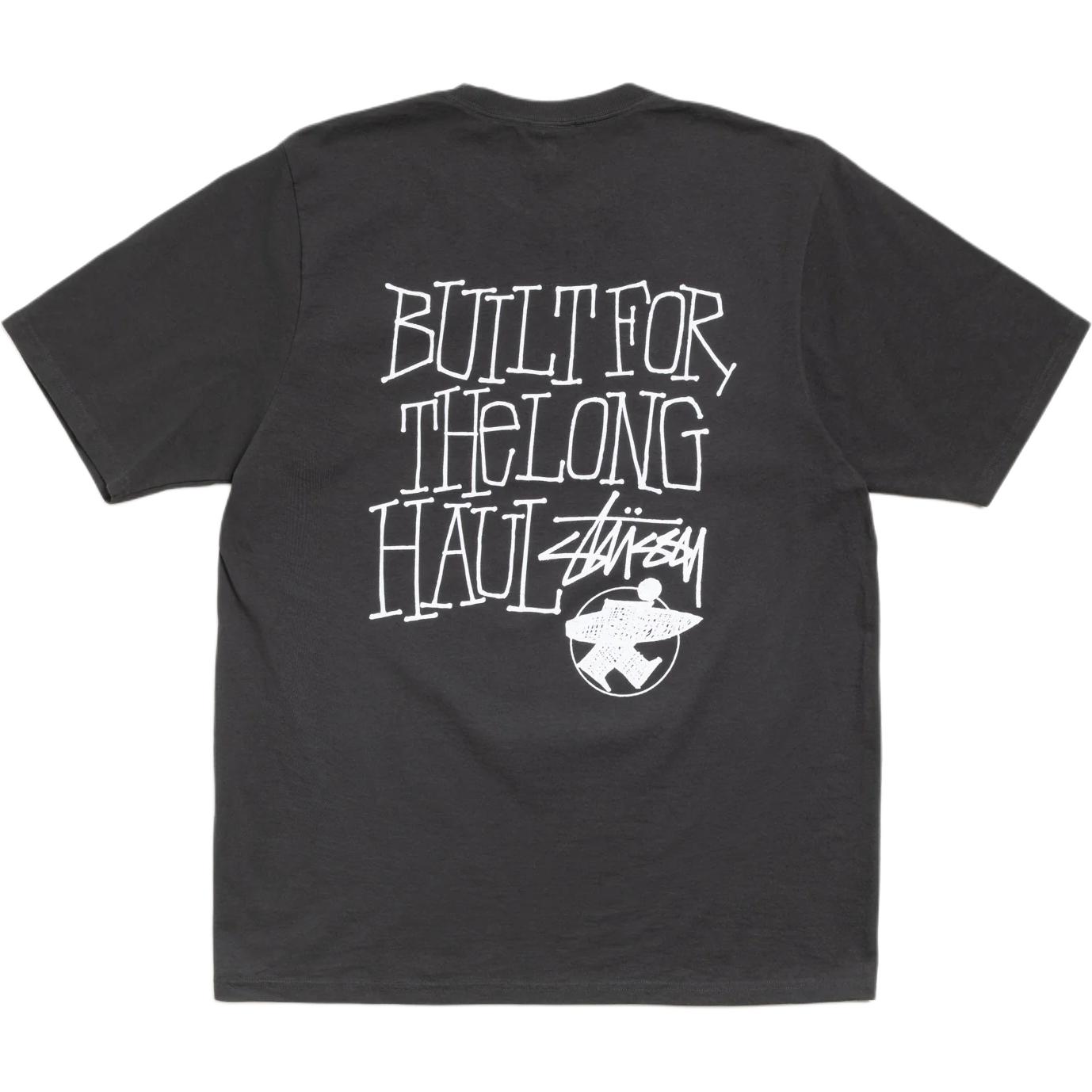 Футболка Stussy SS26 LONG HAUL TEE (серая)