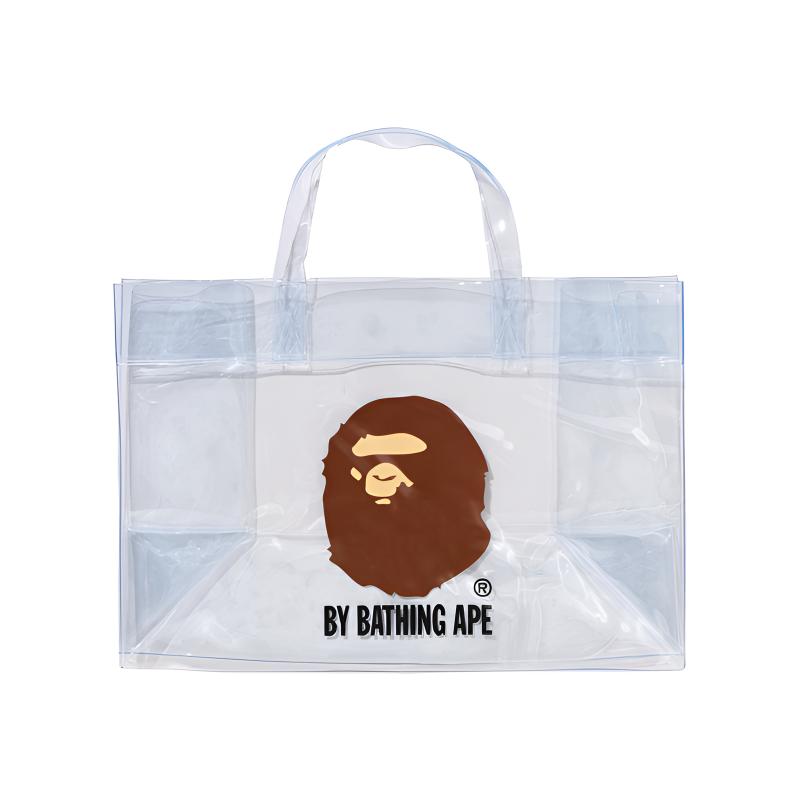 Сумка A BATHING APE (черно-бело-фиолетовая)