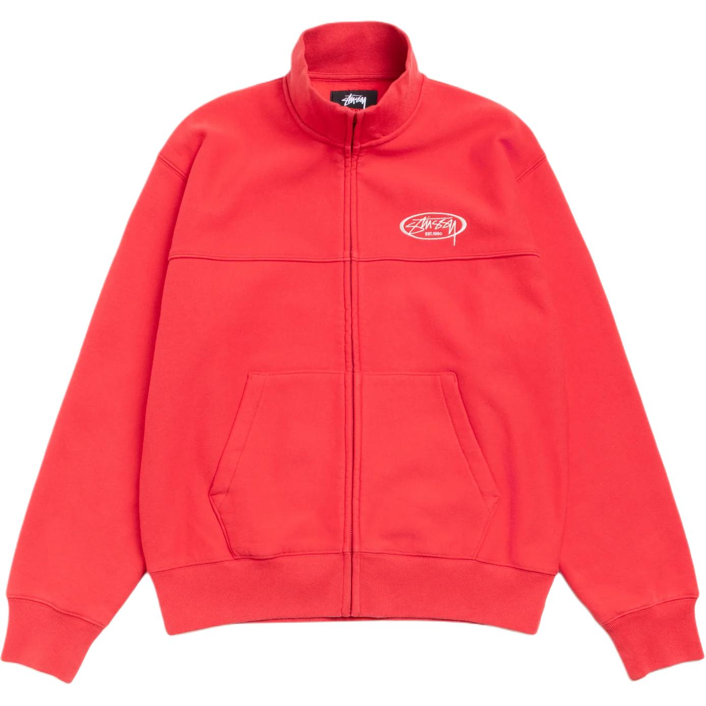 Куртка Stussy SS26 FLEECE TRACK JACKET (черная)