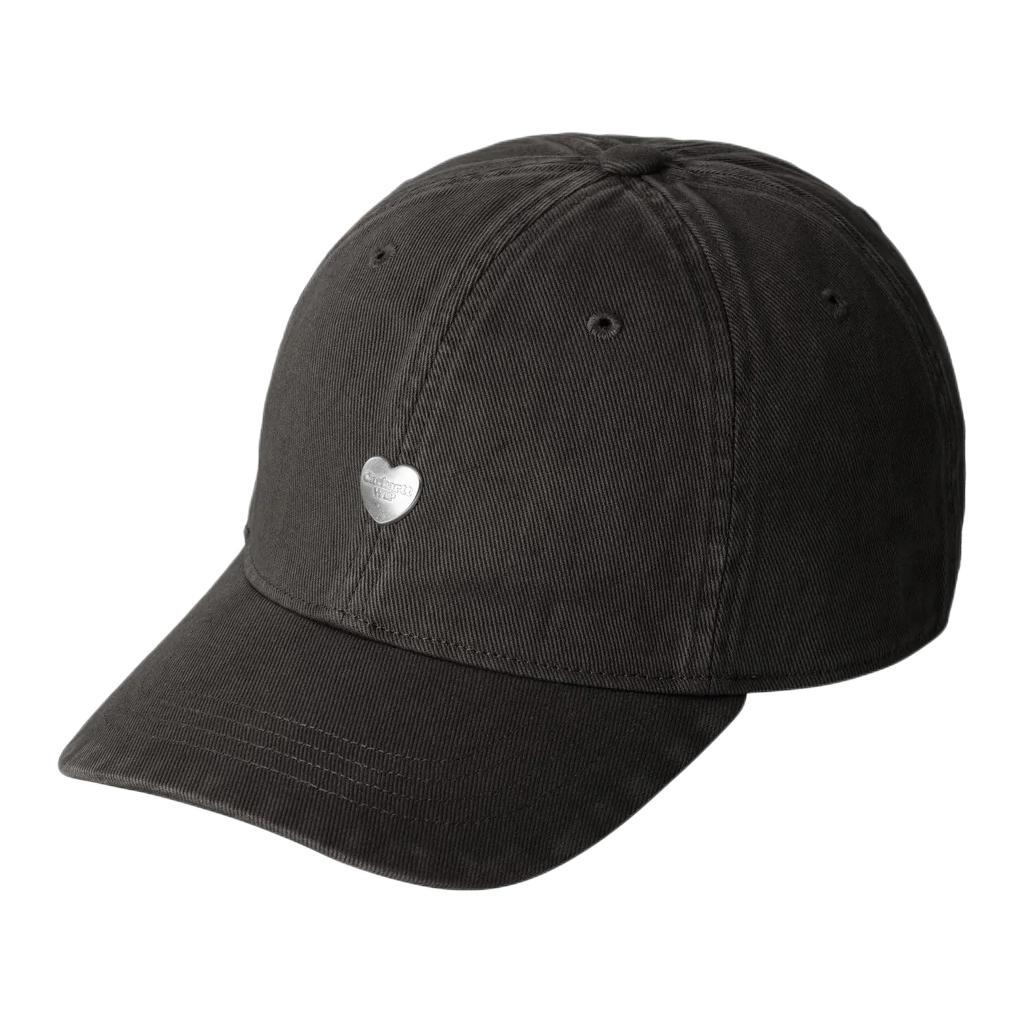 Кепка Carhartt WIP (черно-серебристая)