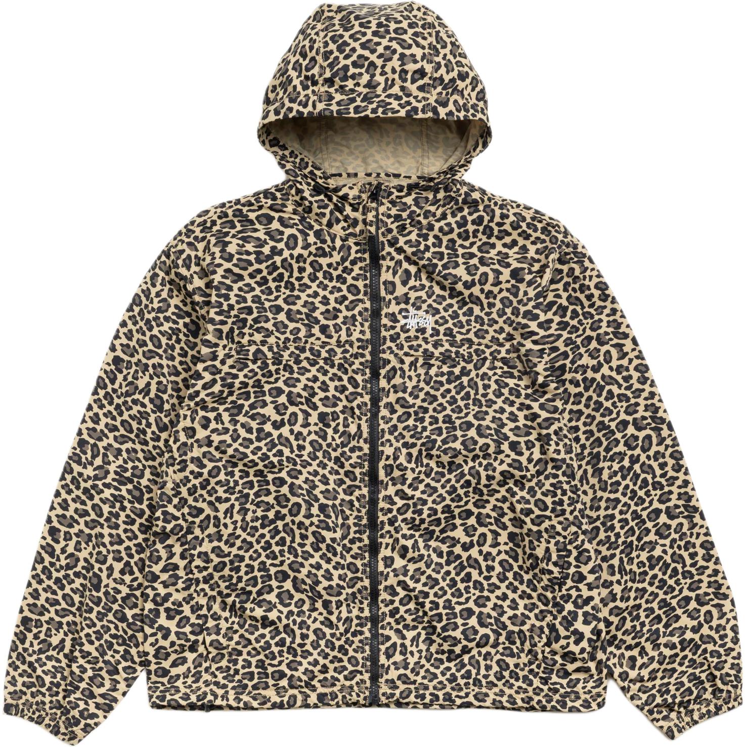 Куртка Stussy SS26 LIGHTWEIGHT HOODED JACKET (черная)