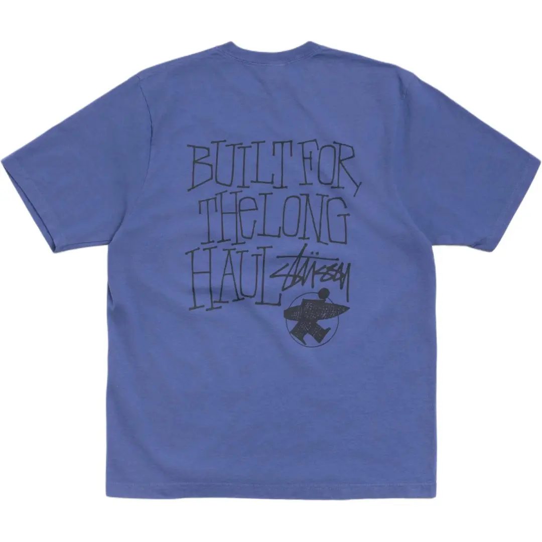 Stussy SS26 LONG HAUL TEE PIGMENT DYED T Shirt Unisex