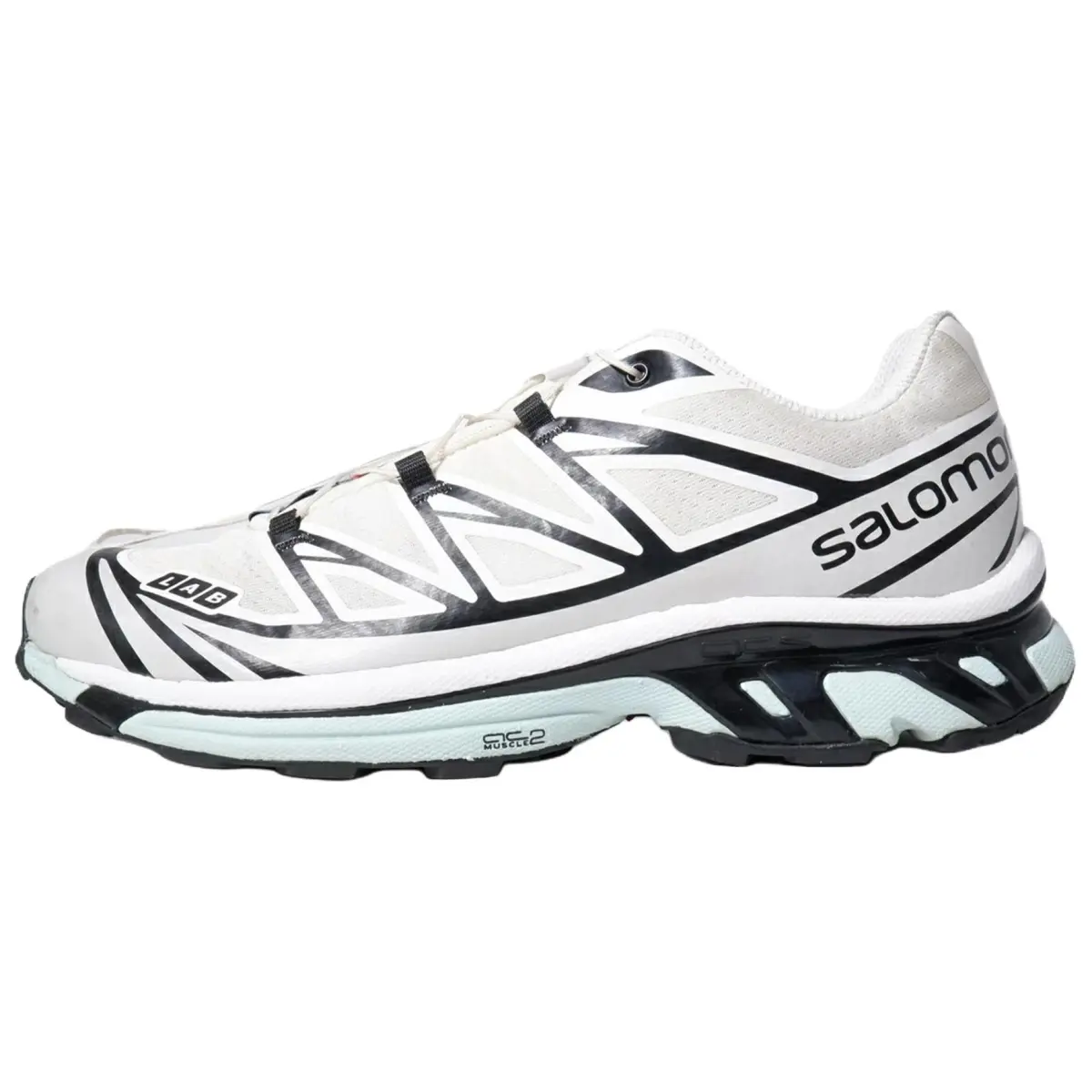SALOMON XT 6 Breathable Low top Running Shoes Unisex White