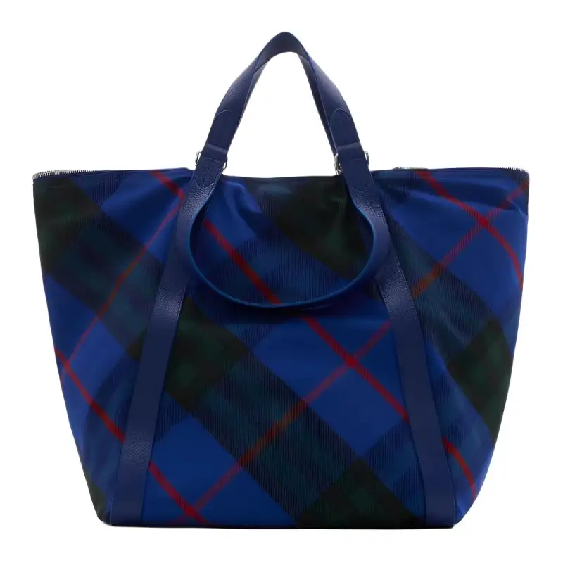 Burberry Polyester Tote Bag, Shopping Bag, Handbag Men's Nighttime