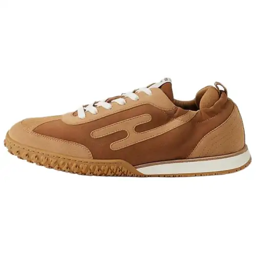 HERMES Jet Low top Casual Shoes 2.2cm Men's Brown
