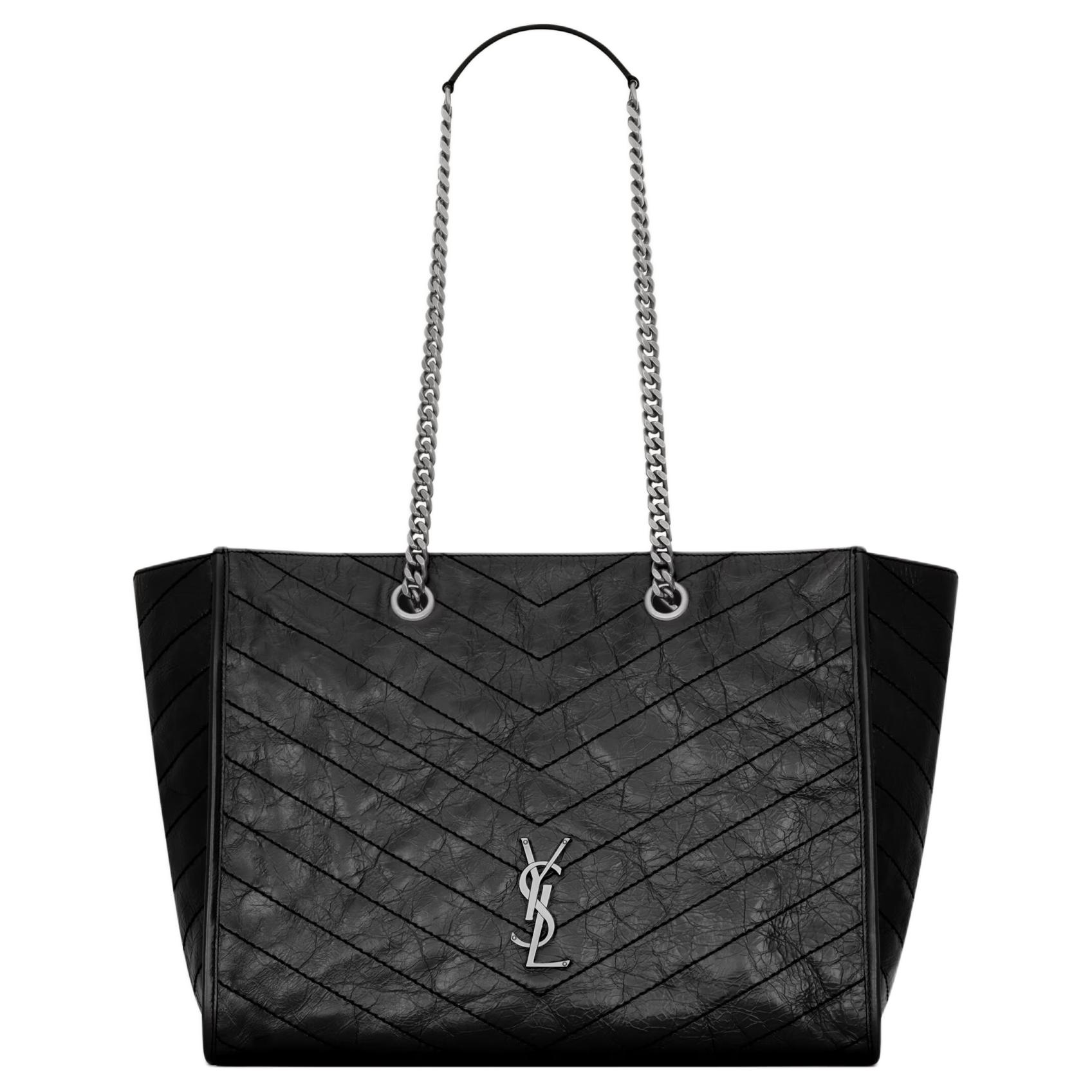 Женская сумка Тоут SAINT SAINT LAURENT Niki V (черная)