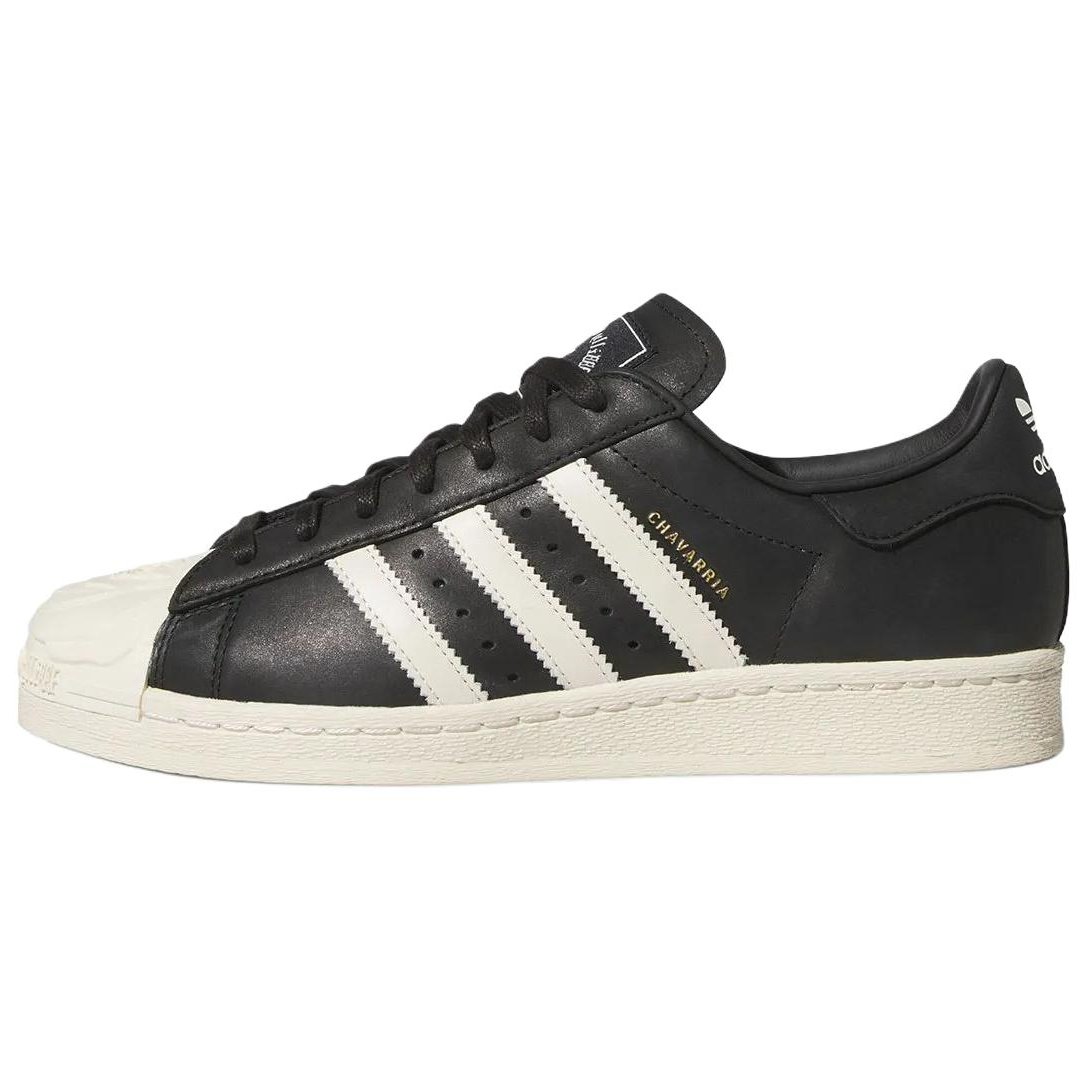 Мужские кеды adidas × Willy Chavarria SUPERSTAR Rose (черные)