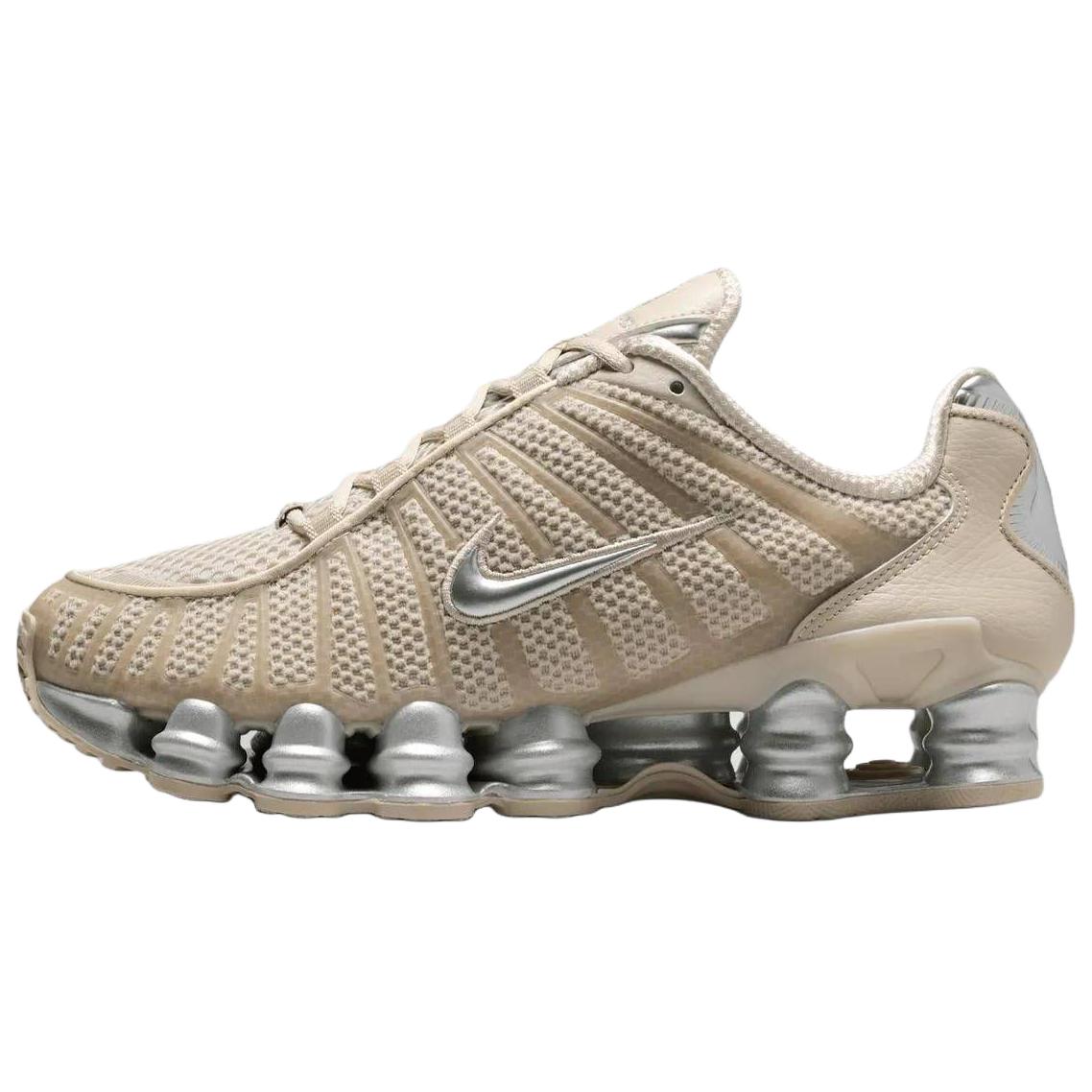 Женские кроссовки Nike Nike Shox TL Cream II (светло-хаки серебристый)
