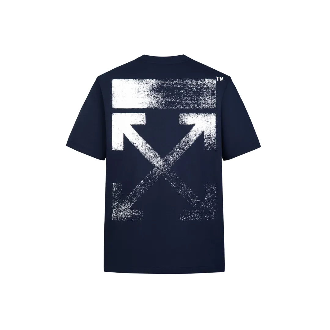 OFF WHITE T Shirts Unisex Crew Neck Moderate Heavyweight