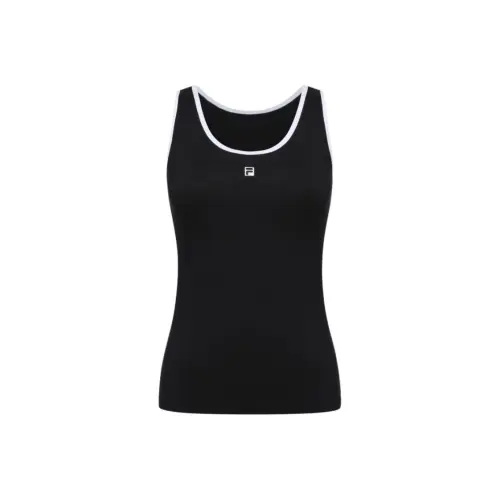 FILA Tank Tops Women's Black Other