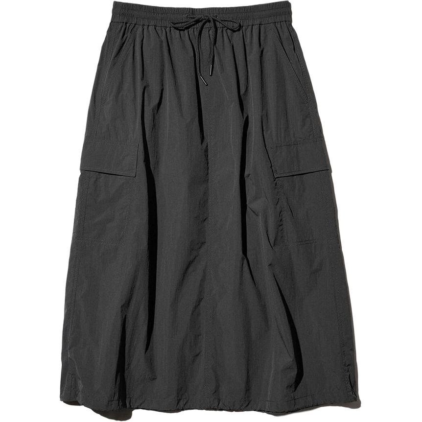 Женская юбка UNIQLO SS26 (черная)
