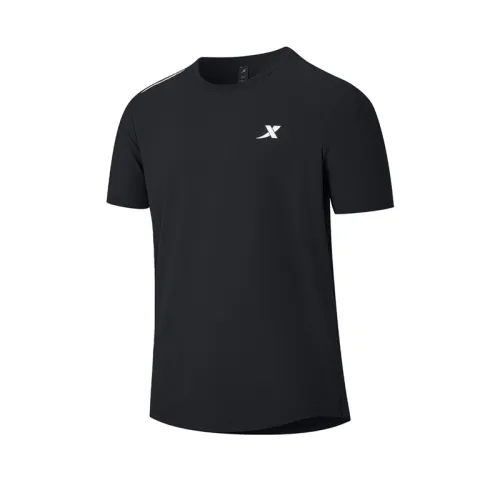 Xtep, breathable quick dry fashionable sports T-shirt for gym for training, with short sleeve, with your logo imprint, for running