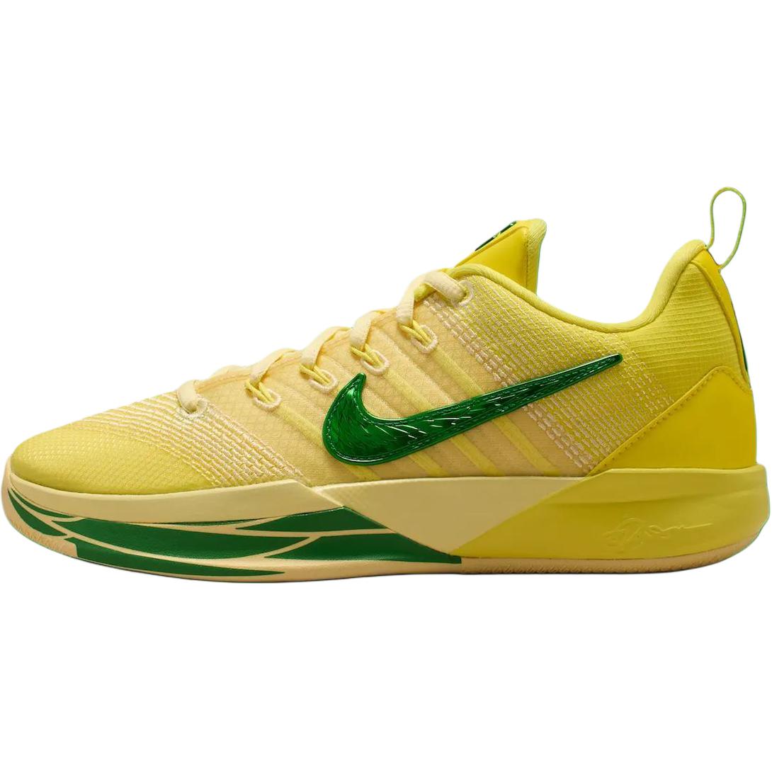 Детские кроссовки Nike Sabrina 3 "Oregon Ducks" (желто-зеленые)