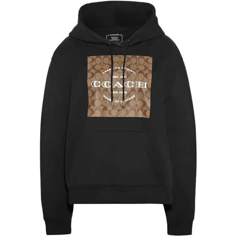 COACH FW22 Sweatshirt Unisex Black