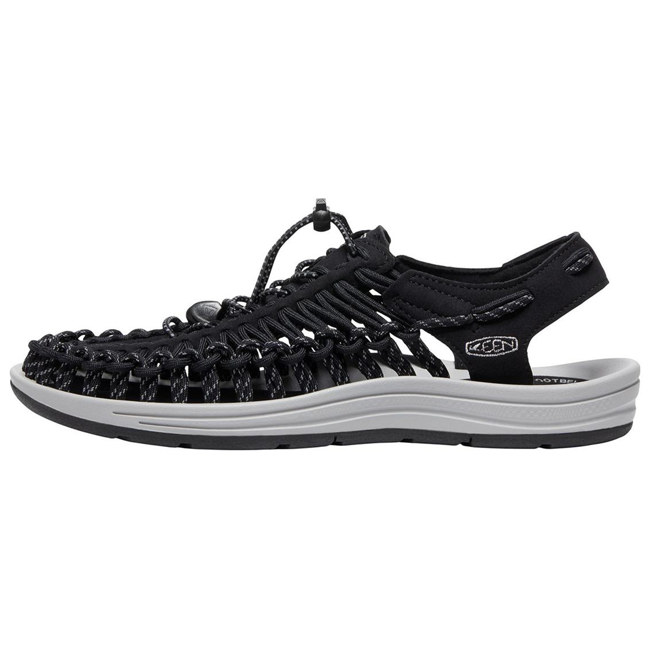 Keen Uneek River Trekking Shoes Beach Sandals Men's Black, Silver