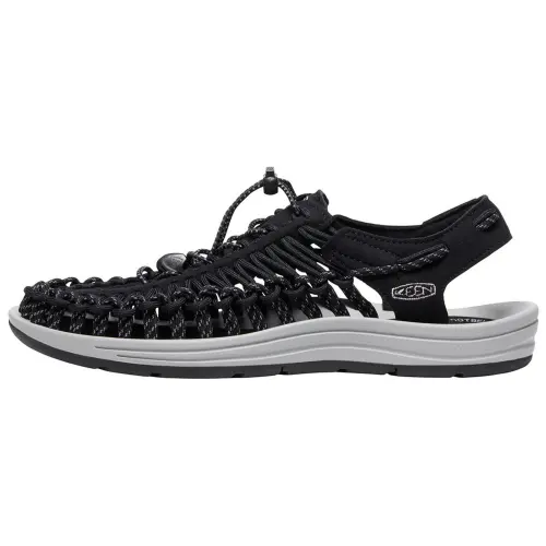 Keen Uneek River Trekking Shoes Beach Sandals Men's Black, Silver