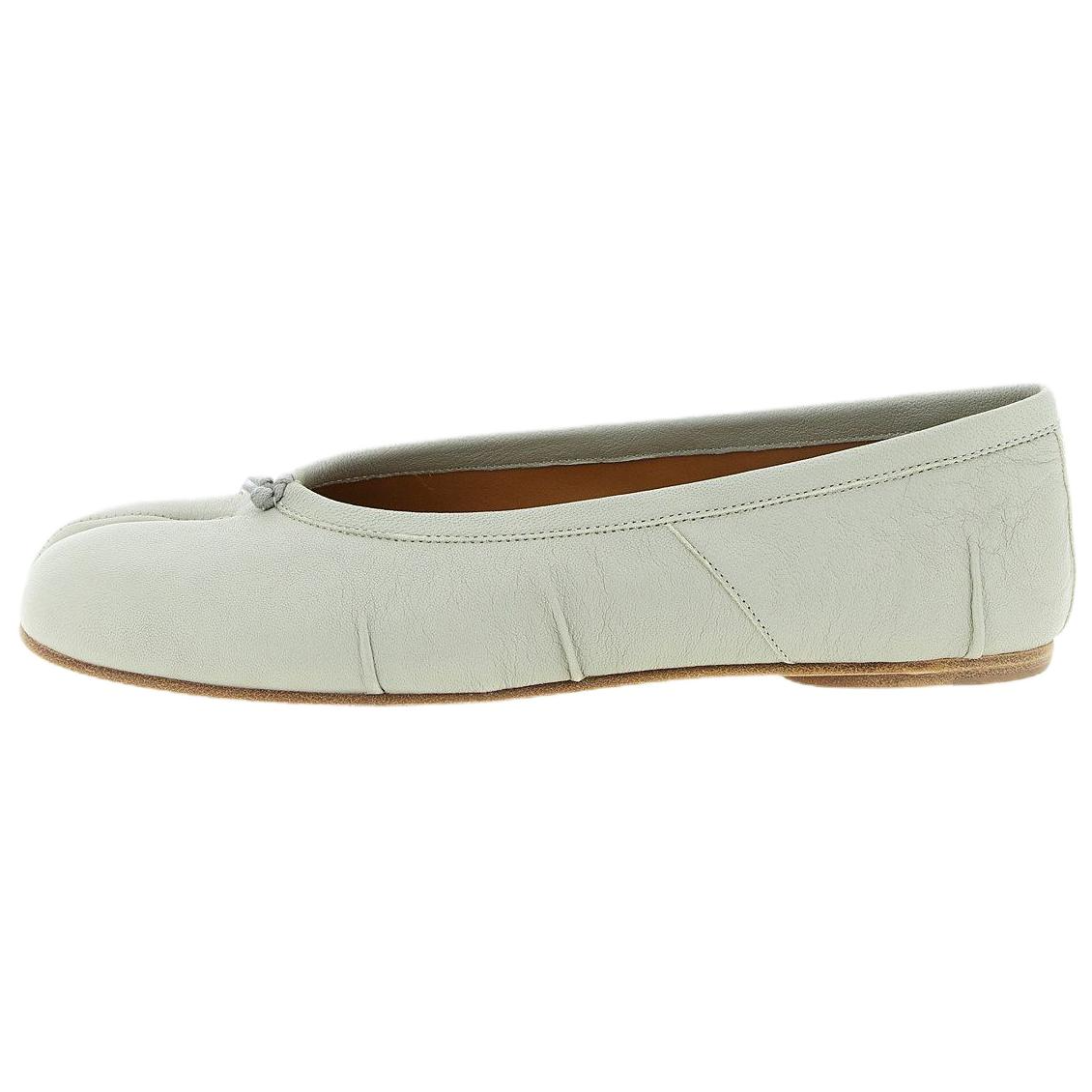 Женские балетки Maison Margiela Tabi New (серые)