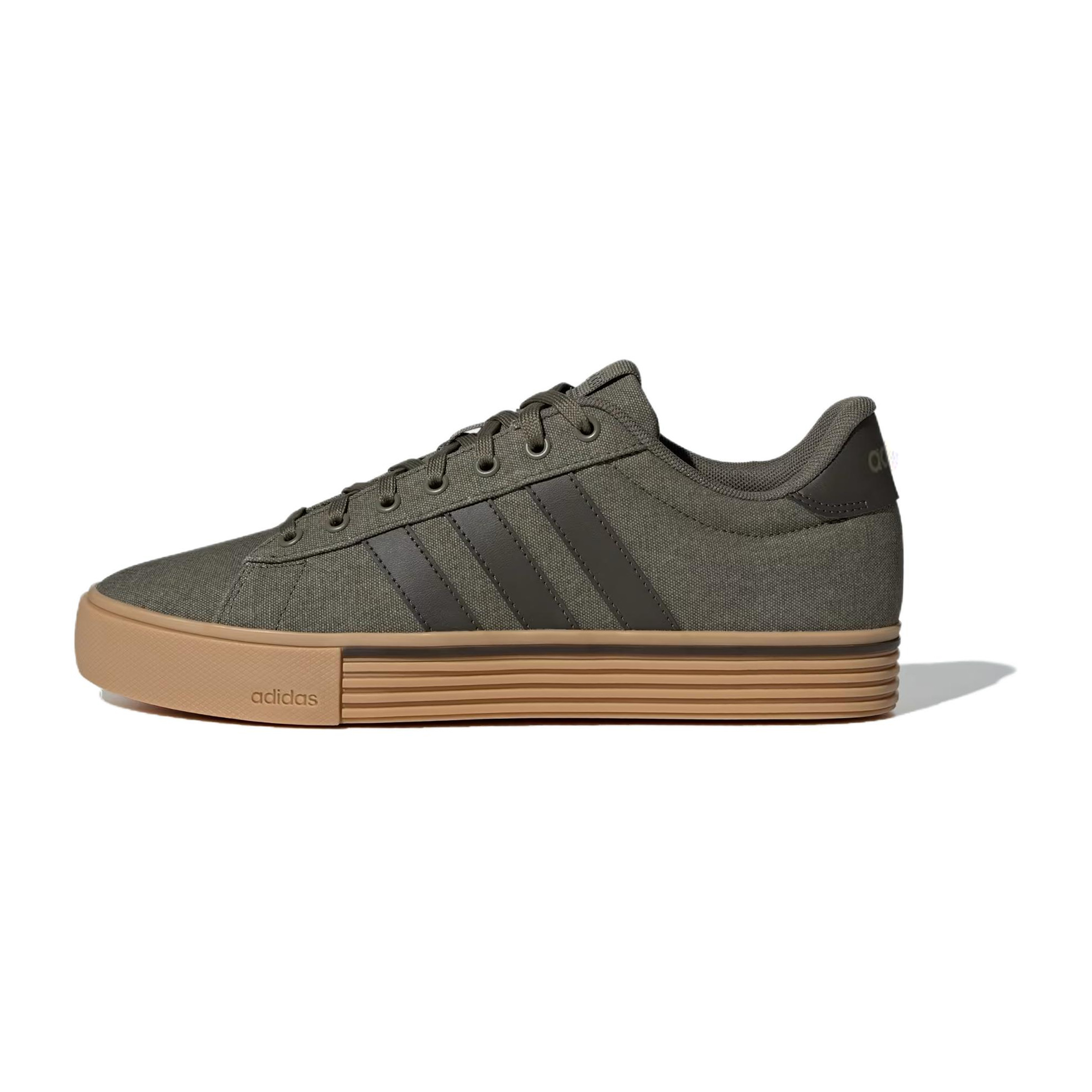 Кеды adidas adidas neo DAILY 4.0 (серо-зелено-коричневые)