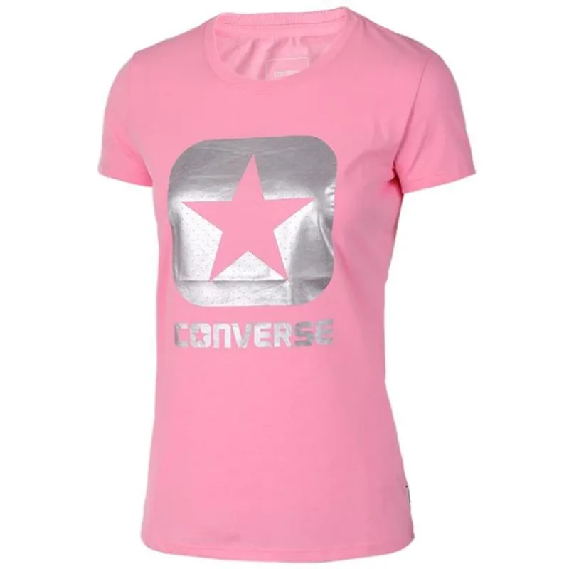 Converse Regular T Shirt Women's Pink