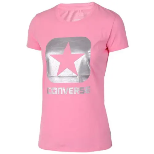 Converse Regular T Shirt Women's Pink