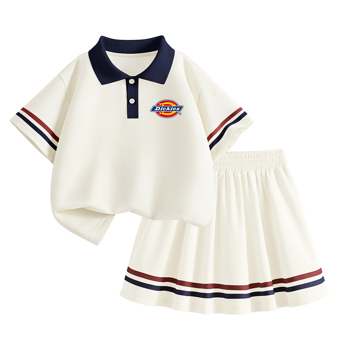 Детское платье Dickies Dickies Polo2026 (черно-белое)