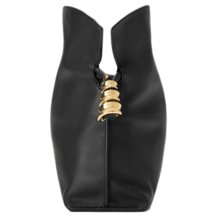 Женские сумка LOEWE Flamenco Coil (черные) — фото 4