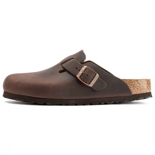 Birkenstock Boston leather mules