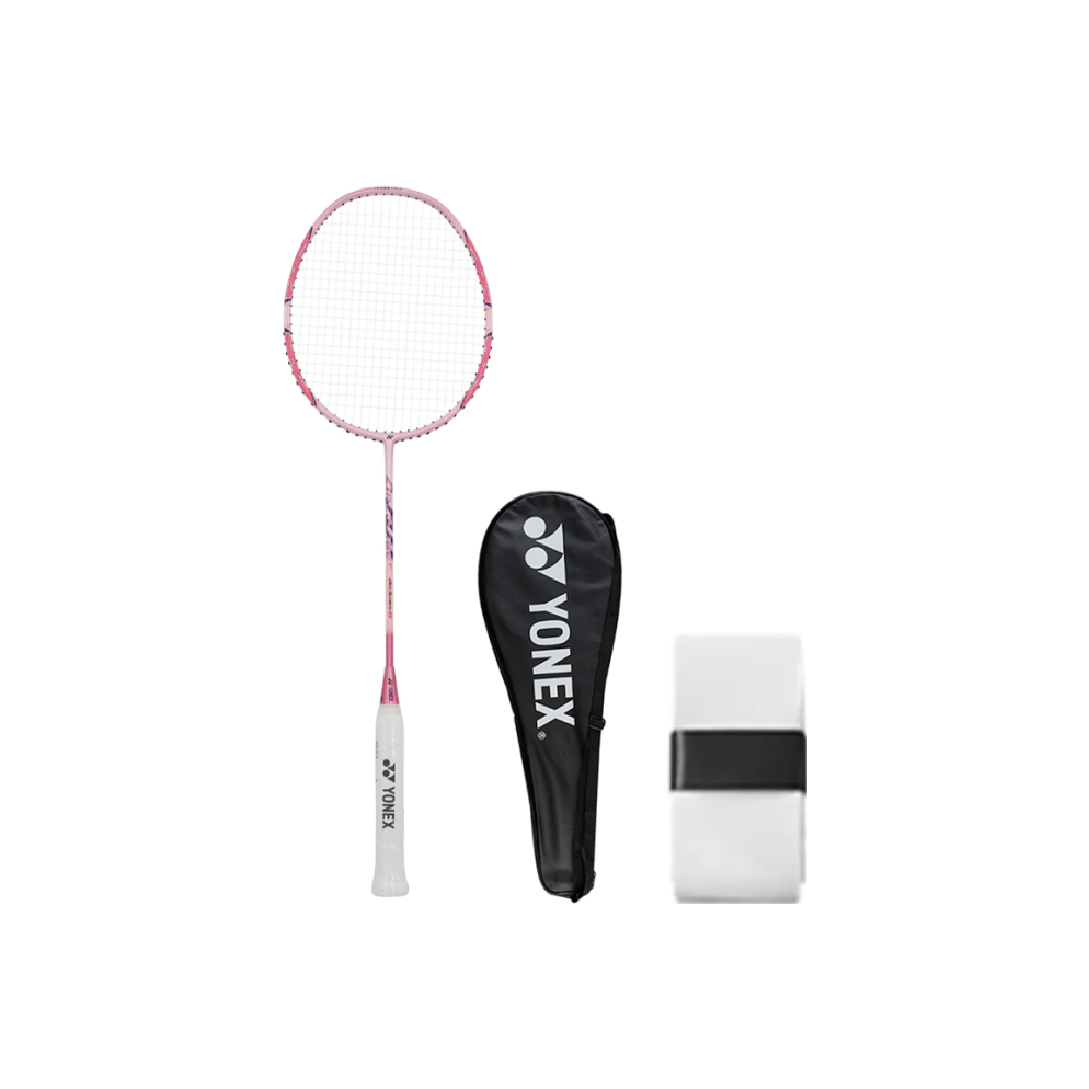 YONEX Bow Sword ARC8 Full Carbon Badminton Rackets Control Type All around Defense Entry level Unisex 5U5 Pink