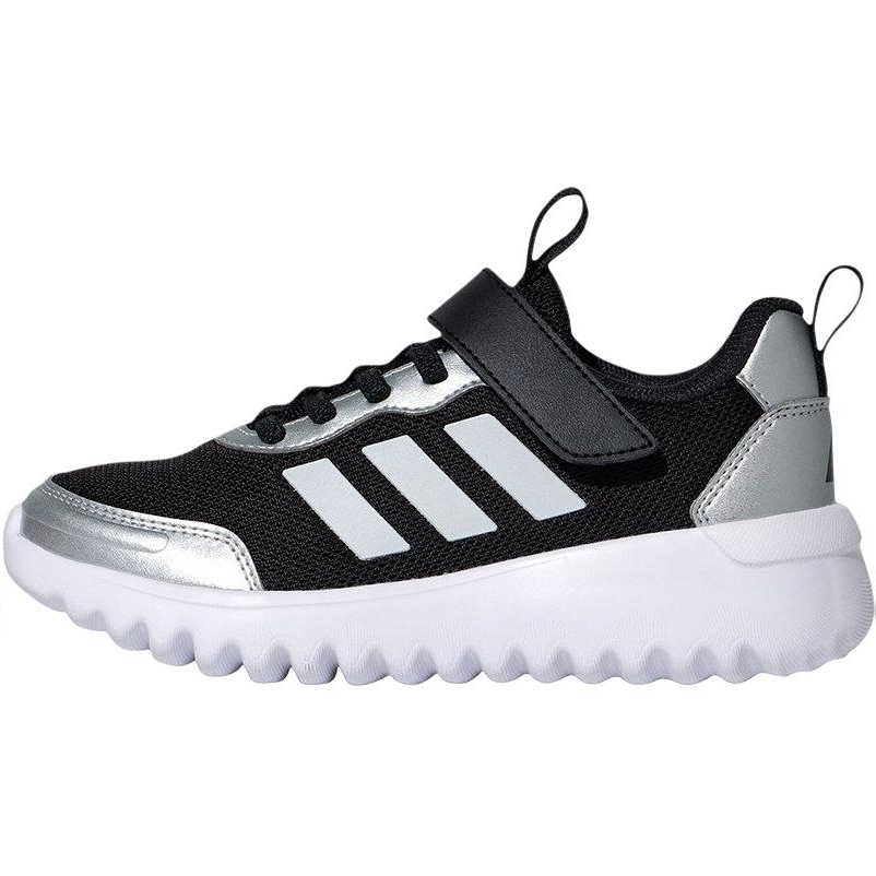 Детские кеды adidas Playflow EL K (черно-белые)