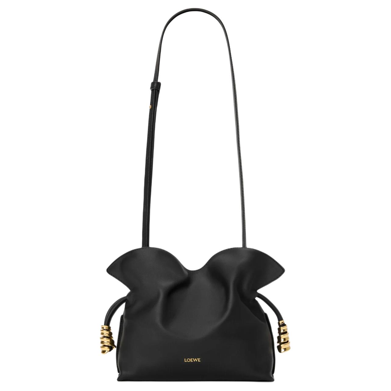 Женские сумка LOEWE Flamenco Coil (черные) — фото 2