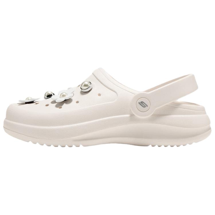 Женские сабо Skechers Foamies (белые)