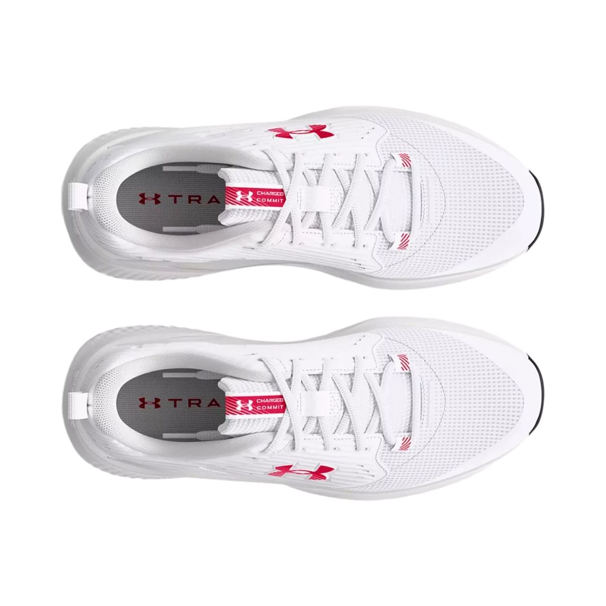 Under Armour Charged Commit Low top Casual Running Shoes Men’s White