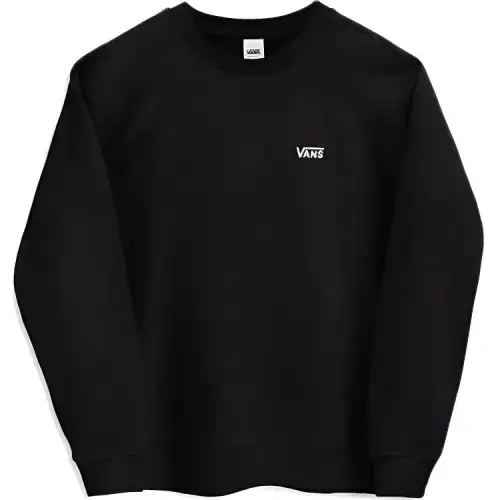Vans Sweatshirts Women's Black Crew Neck Moderate
