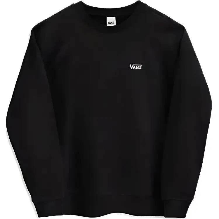 Vans Sweatshirts Women's Black Crew Neck Moderate