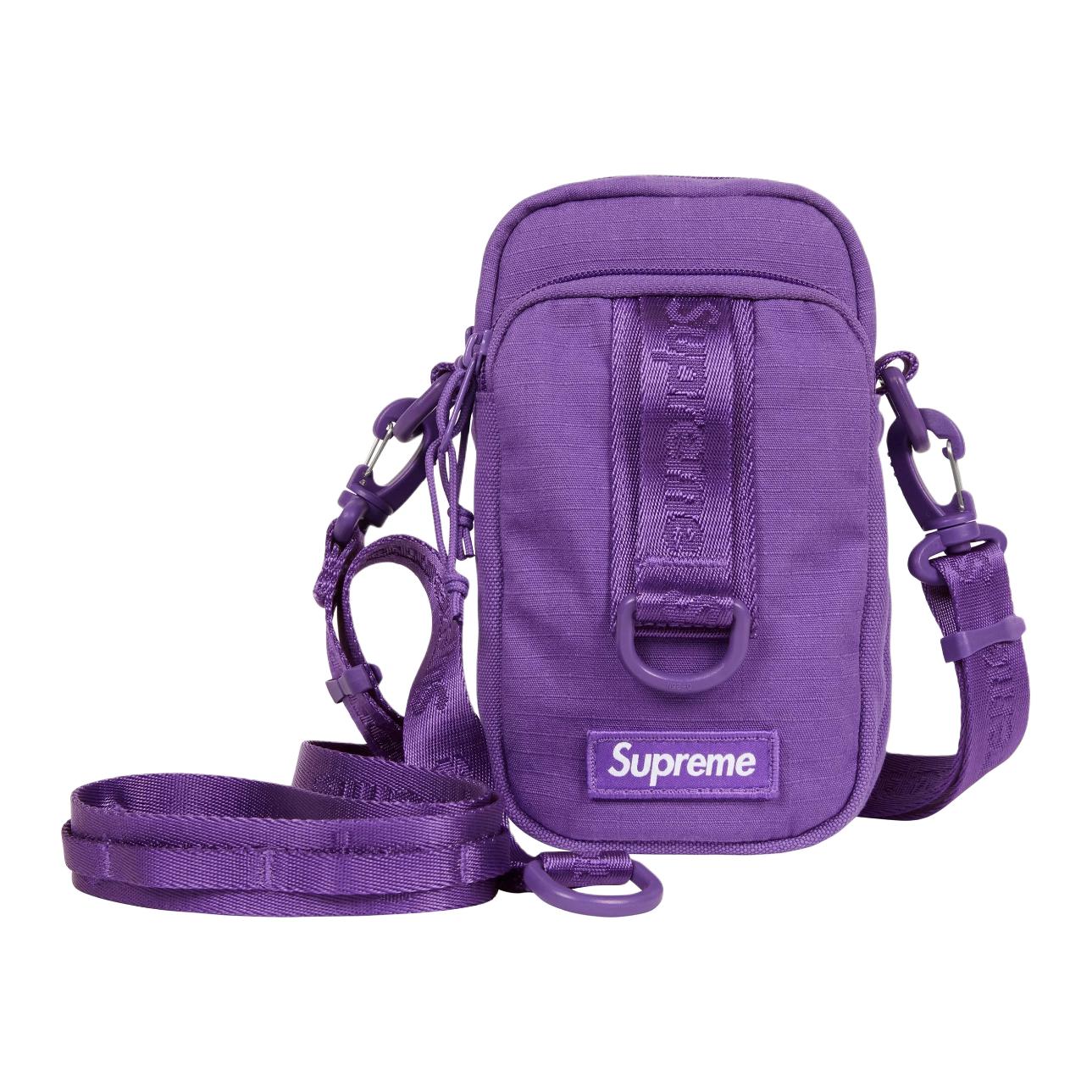 Сумка Supreme SS26 WEEK1 Cordura 2L (фиолетовая)