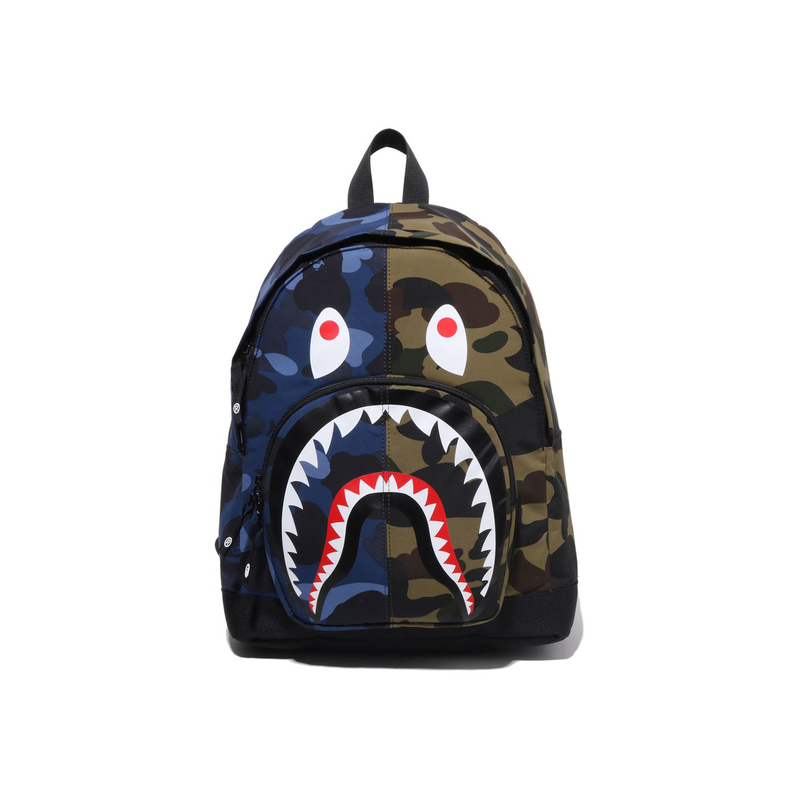 Детский рюкзак A BATHING APE (сине-фиолетовый)