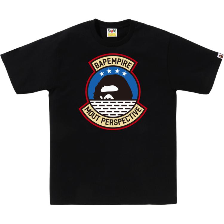 Мужская футболка A BATHING APE (черная)