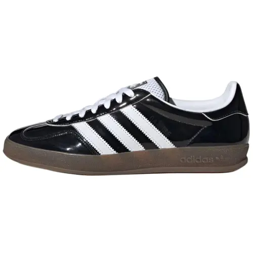 Adidas Gazelle Indoor Core Black Patent Leather