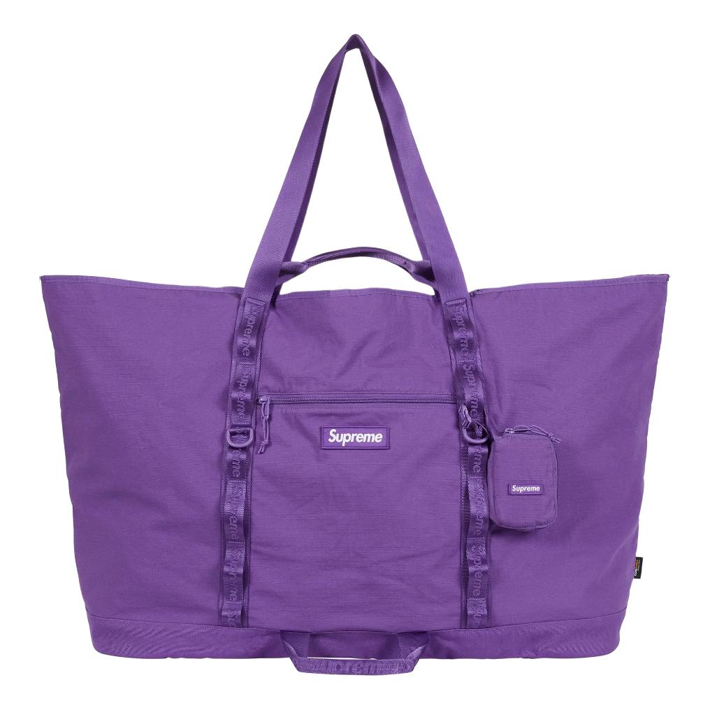 Сумка Supreme SS26 WEEK1 Cordura Tote (фиолетовая)