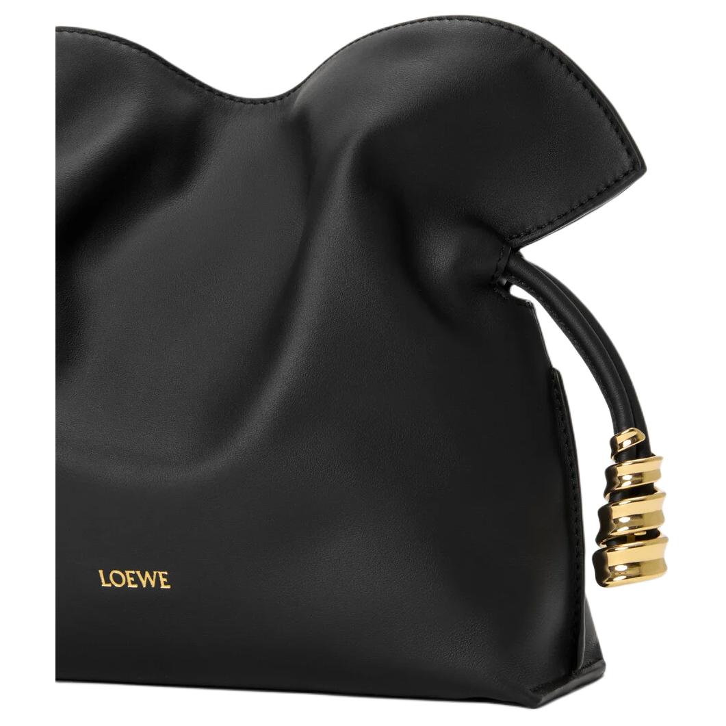 Женские сумка LOEWE Flamenco Coil (черные) — фото 6