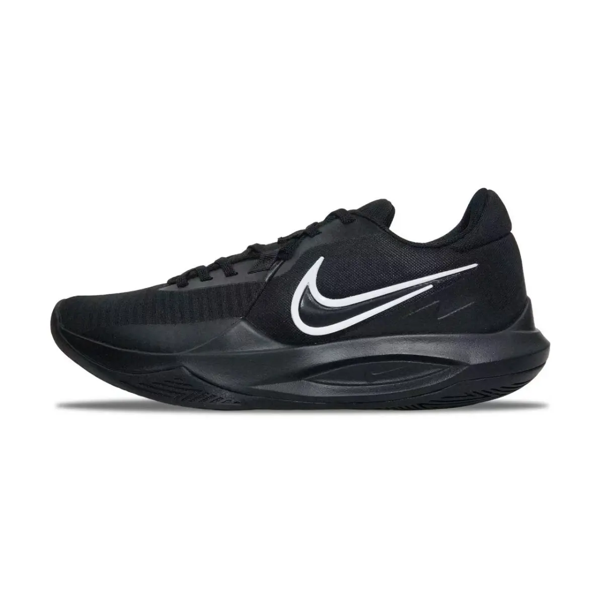 Nike Precision 6 Cushioning Abrasion Resistant Slip Resistant Low top Basketball Shoes Men's Black