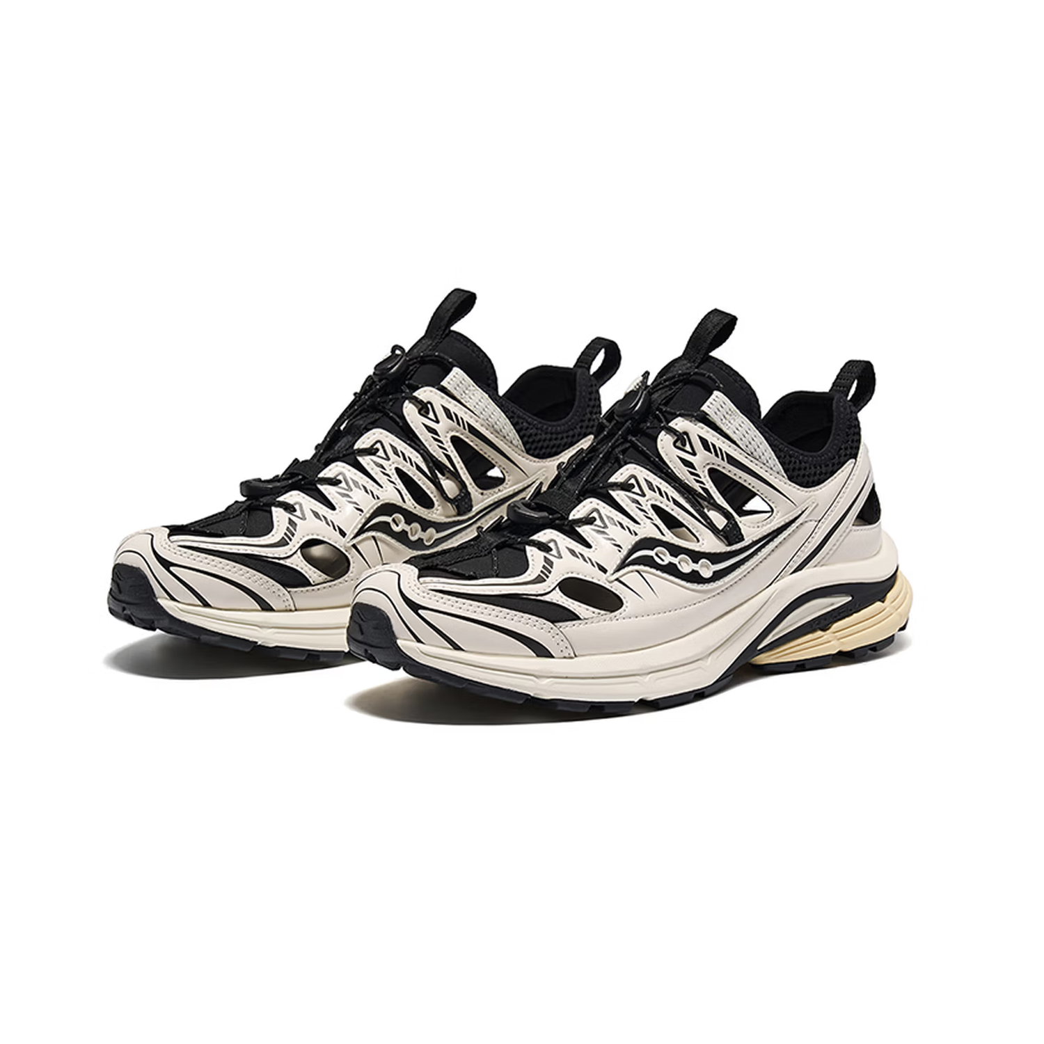 Saucony Kinvara Essence 4 Low top Casual Running Shoes Unisex White Black
