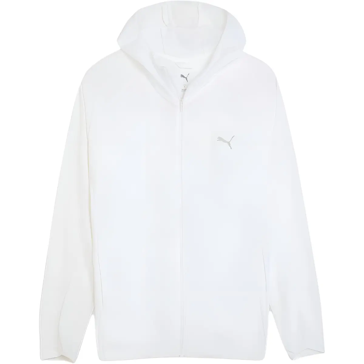 PUMA Woven Jackets Men's White Hooded (Non-detachable) Thin