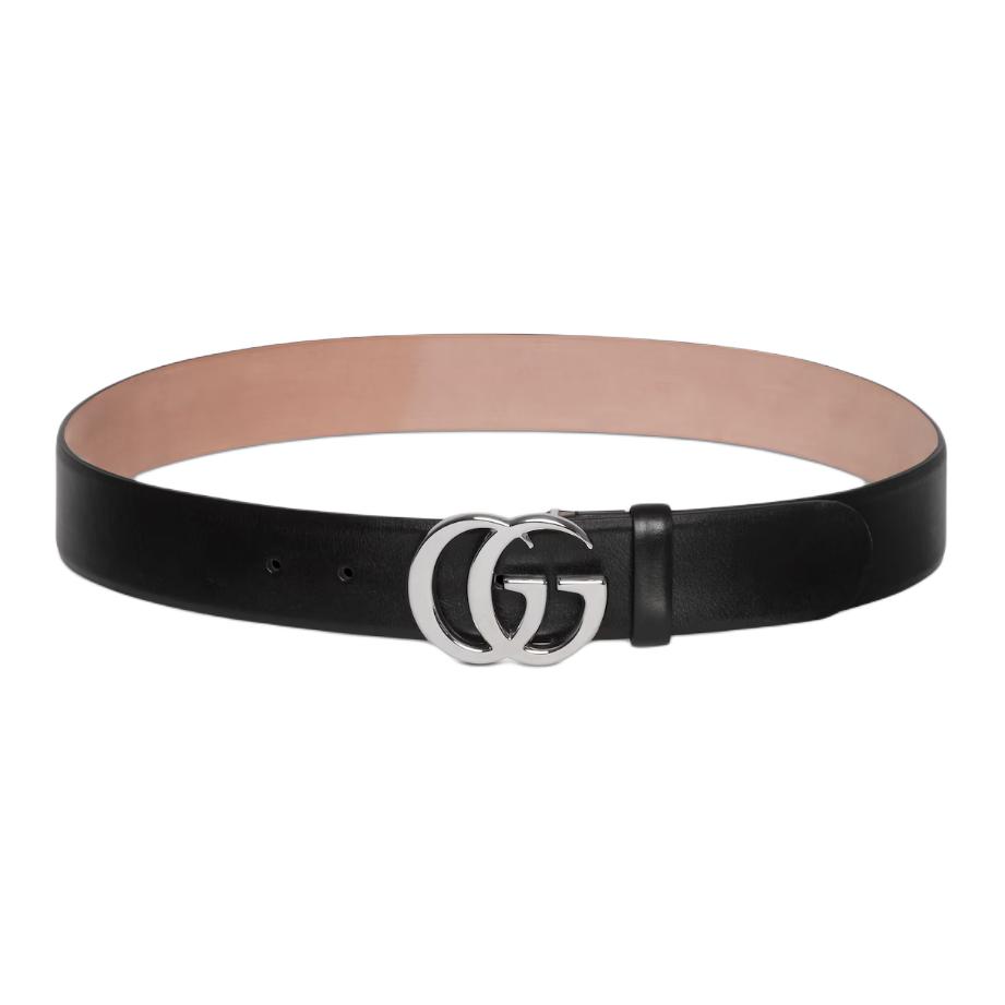 Мужской ремень Gucci Marmont (черный)